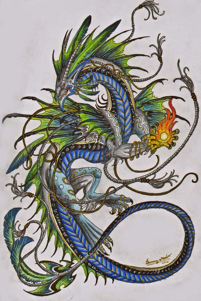 dragon drawings -  5