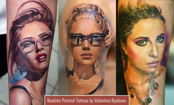 Realistic Portrait Tattoo - Best Tattoo Ideas Gallery