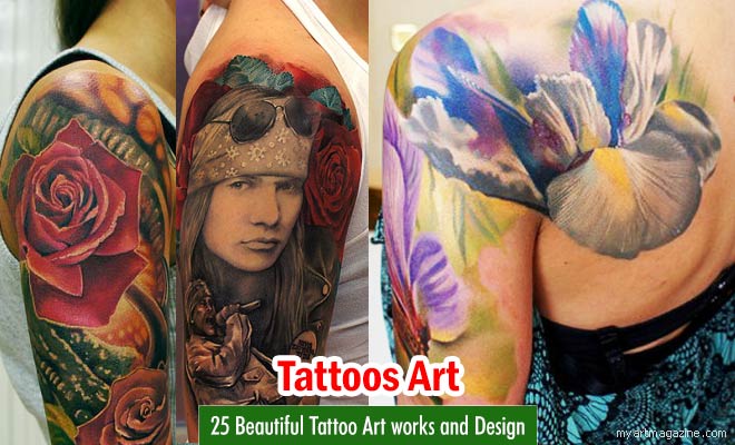 25 Beautiful Tattoo Art works and Design Ideas for you