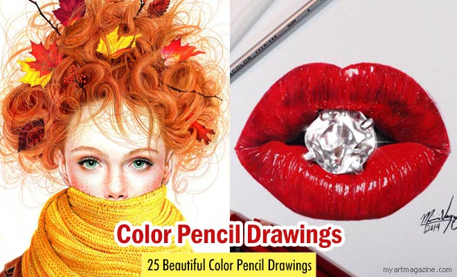 25 Beautiful Color Pencil Drawings from around the World
