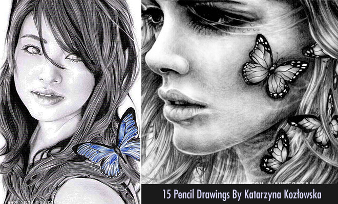 15 Contemporary Portrait Pencil Drawings By Katarzyna Kozłowska My Art Magazine