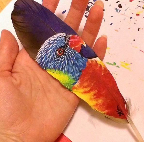 bird color pencil drawing by krystle missildine