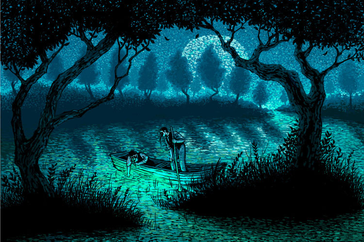 8 paintings by james r eads