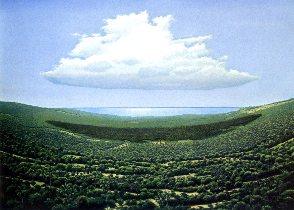 landscape oil painting tomás sánchez