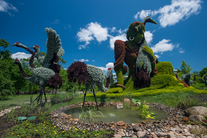 8 garden sculpture