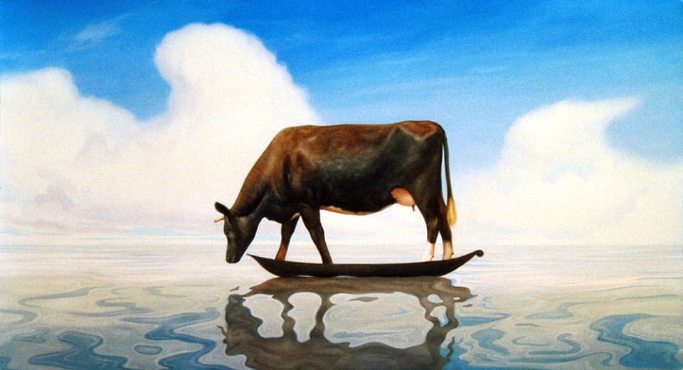 cow painting richard baxter