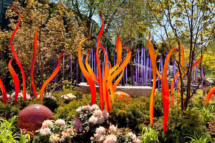 plant design architecture installation chihuly