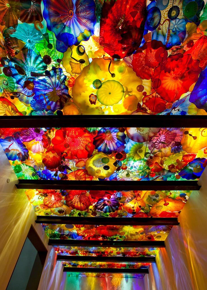 sealing wall architecture installation chihuly