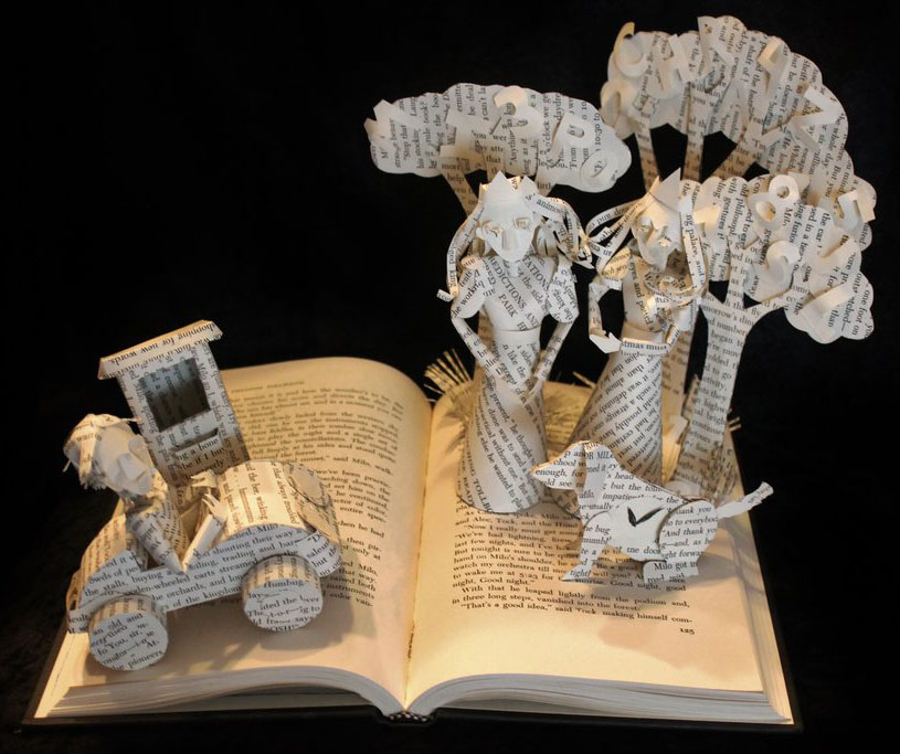 tree book art