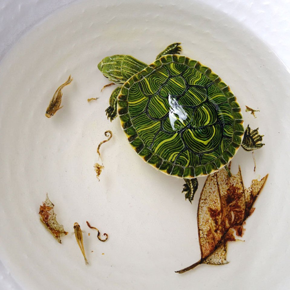 turtle layer painting keng lye