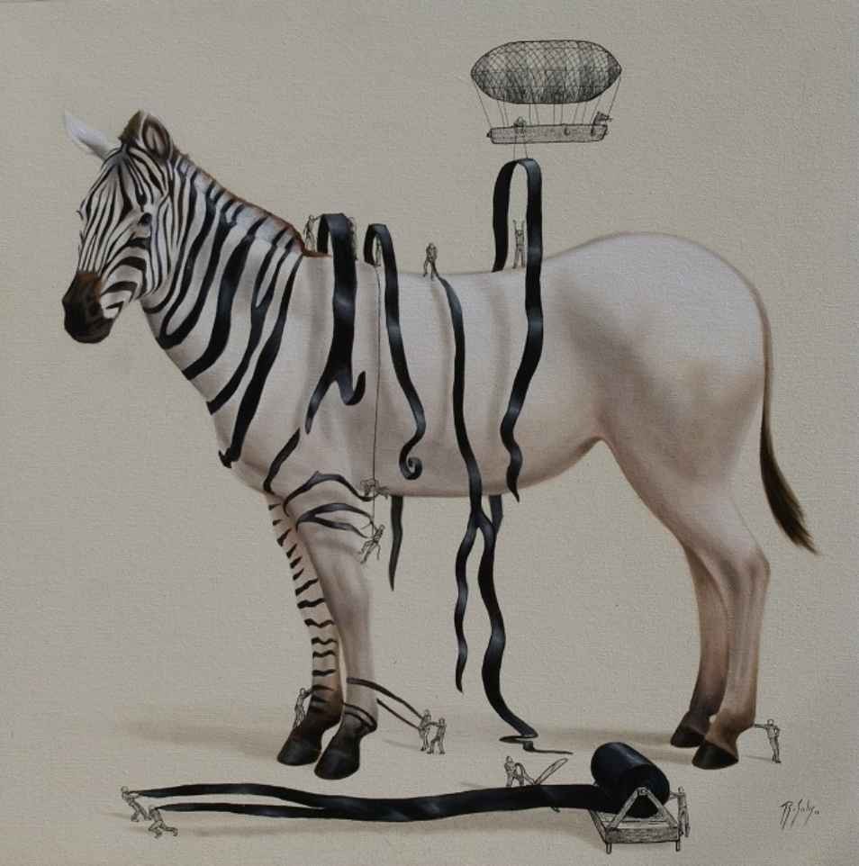 zebra illustration ricardo solis