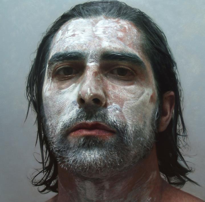 realistic portrait painting by eloy morales