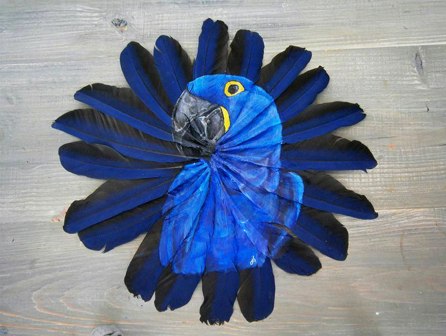 blue bird paintings jamie
