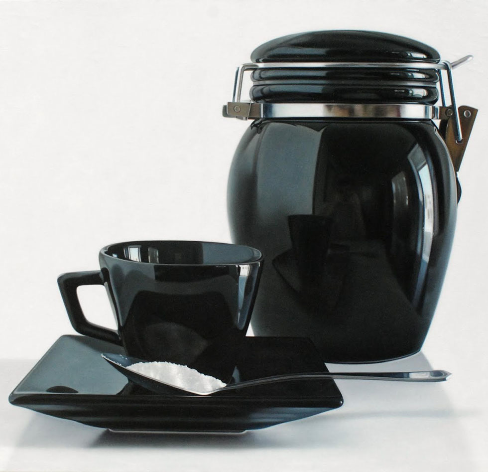 tea jug oil painting ruddy