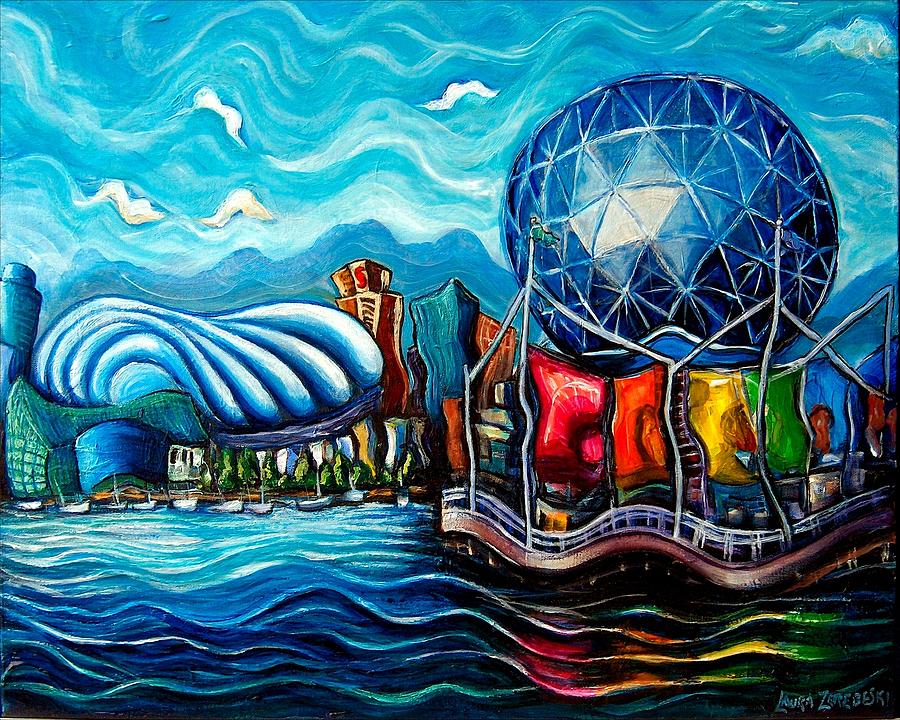 world colorful paintings vancouver