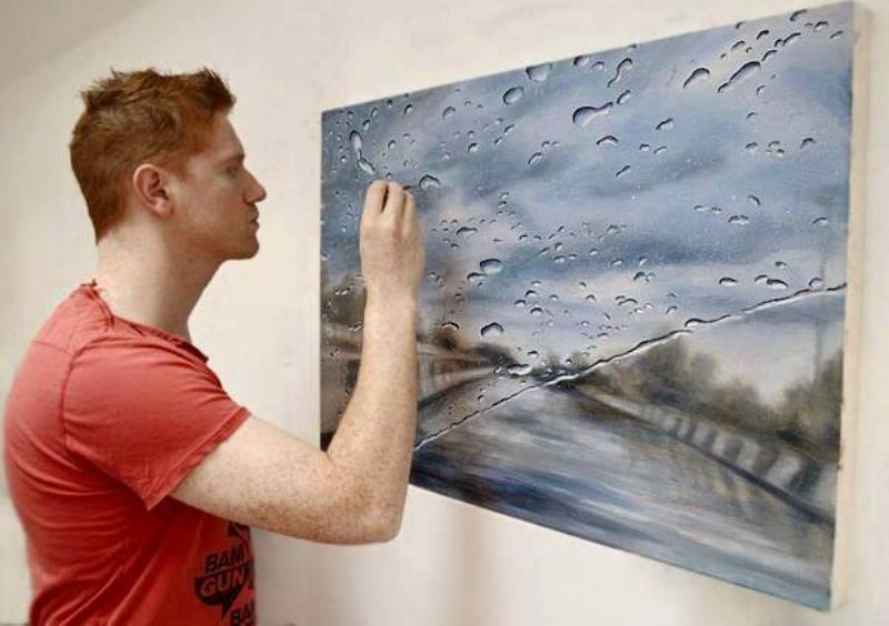 rain paintings by valentine
