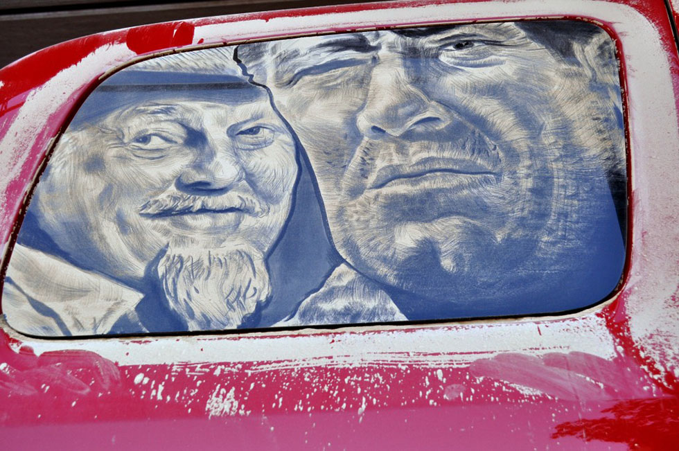 amazing artwork dirty cars by scott wade’s