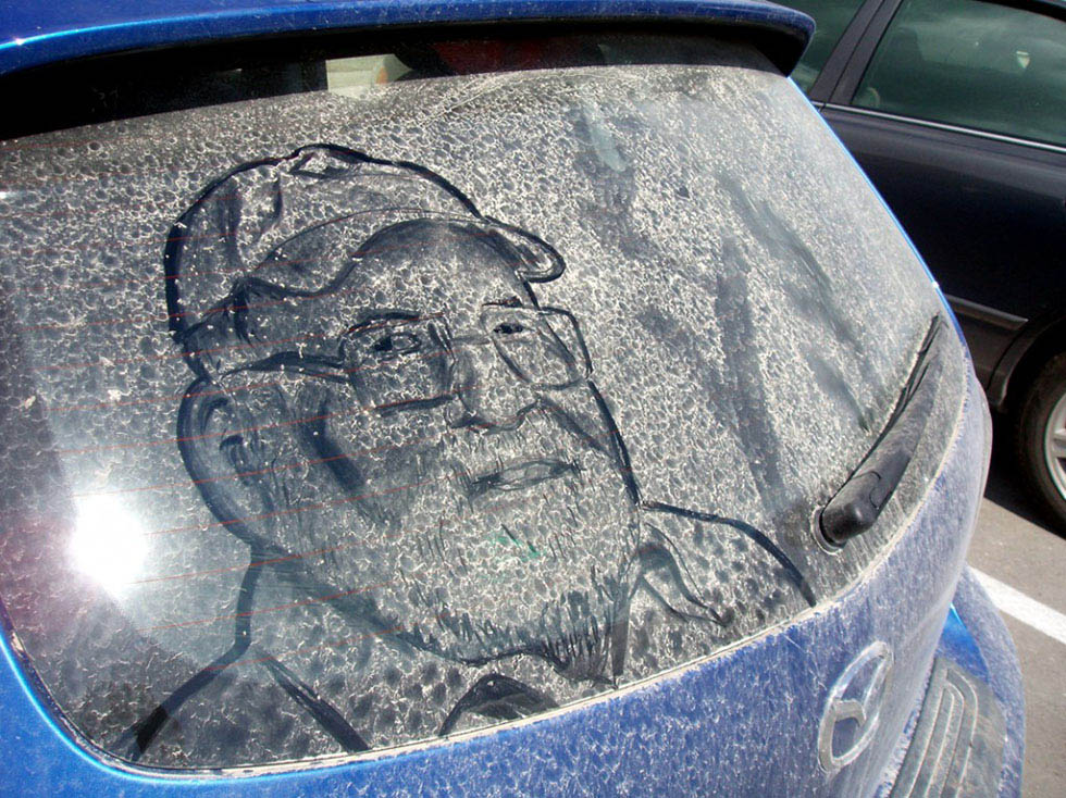 14 amazing artwork dirty cars by scott wade’s