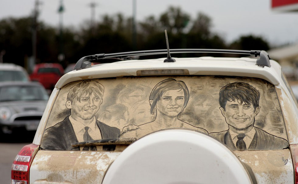 20 amazing artwork dirty cars by scott wade’s