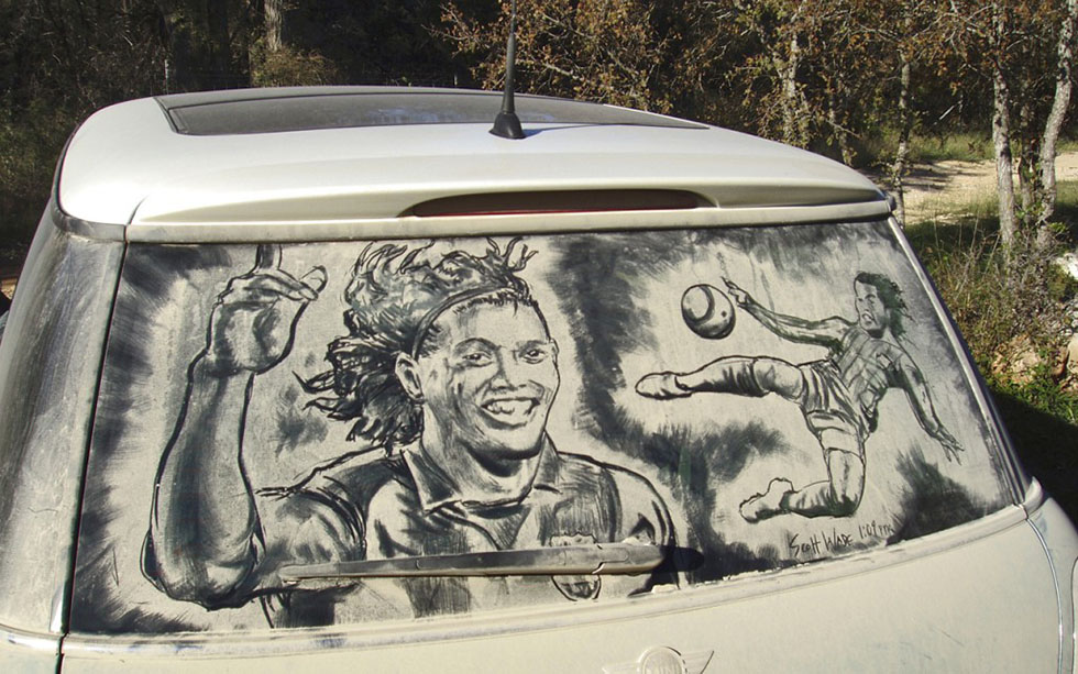 4 amazing artwork dirty cars by scott wade’s