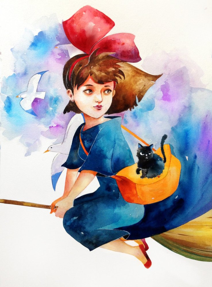 5 watercolor painting by kazel lim