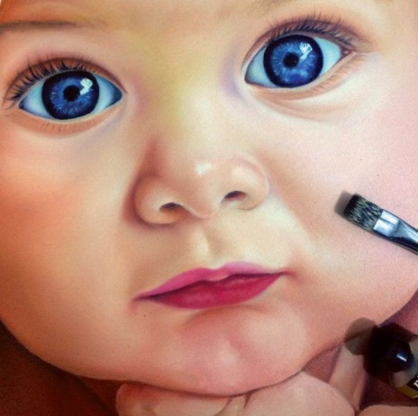 6 baby pencil drawing by ayman