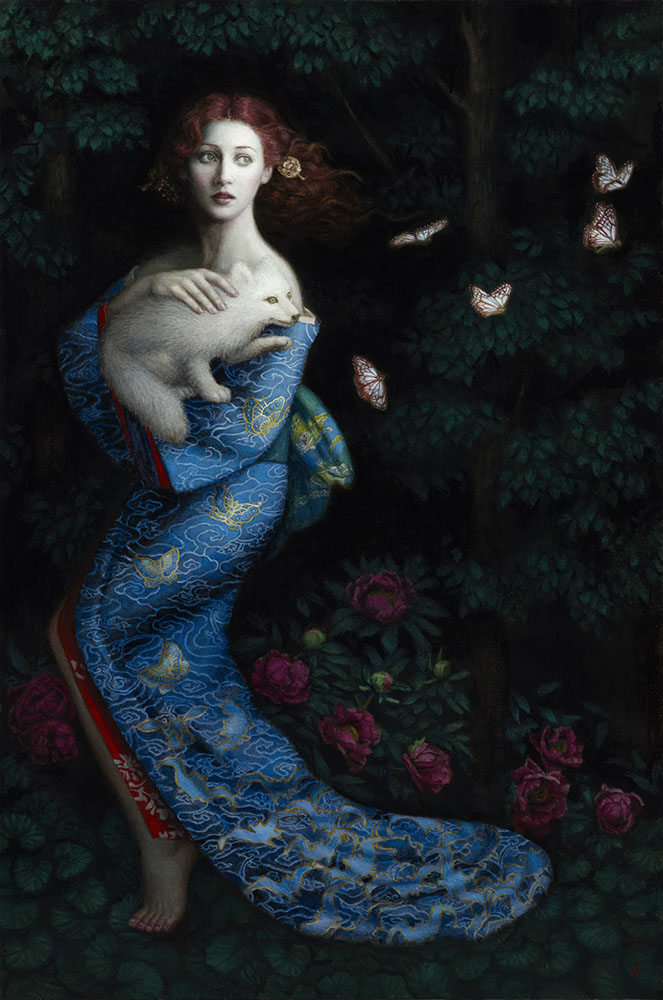 beautiful paintings by chie yoshii