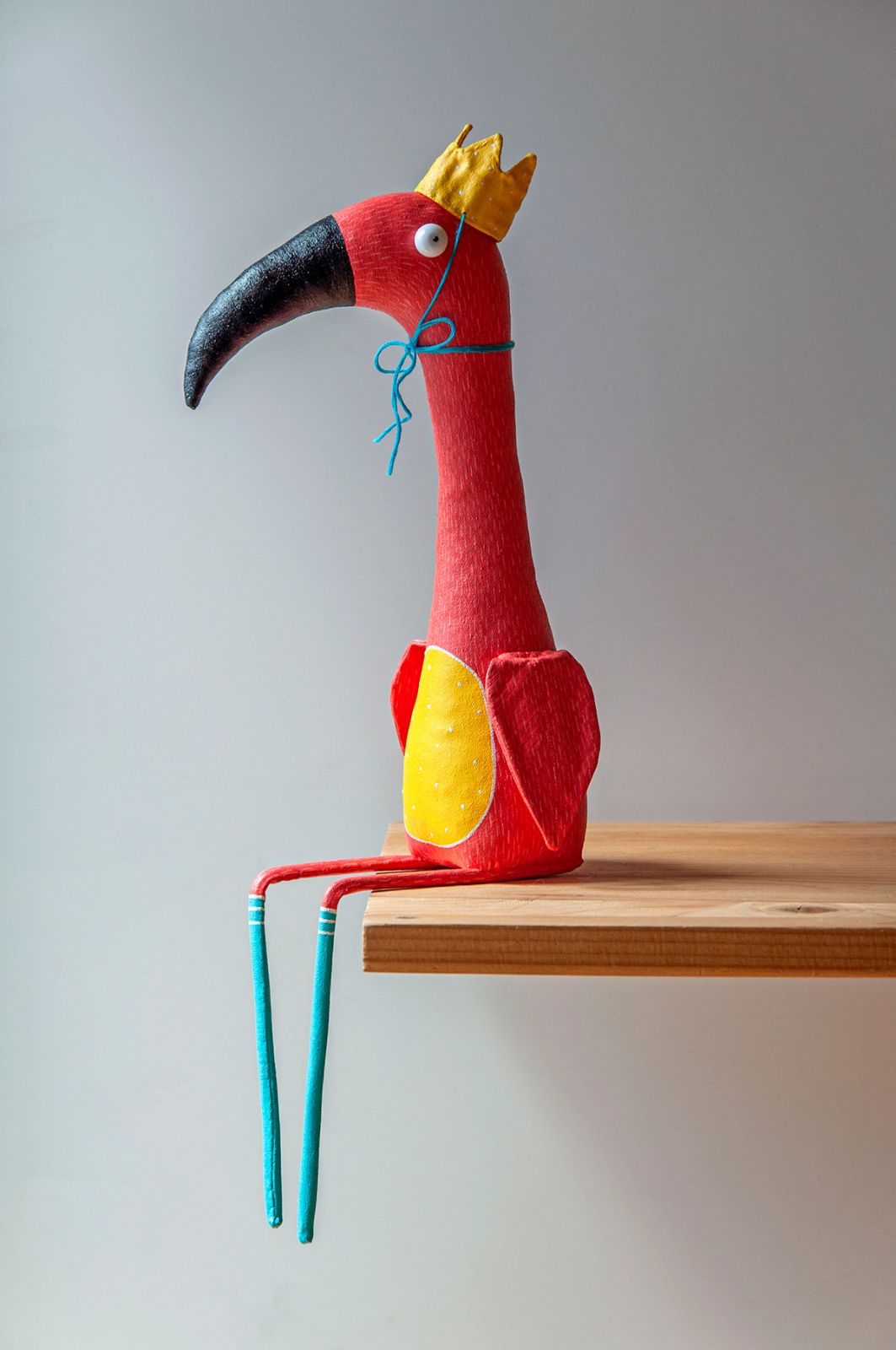 toy character idea flamingo by lidiya marinchuk