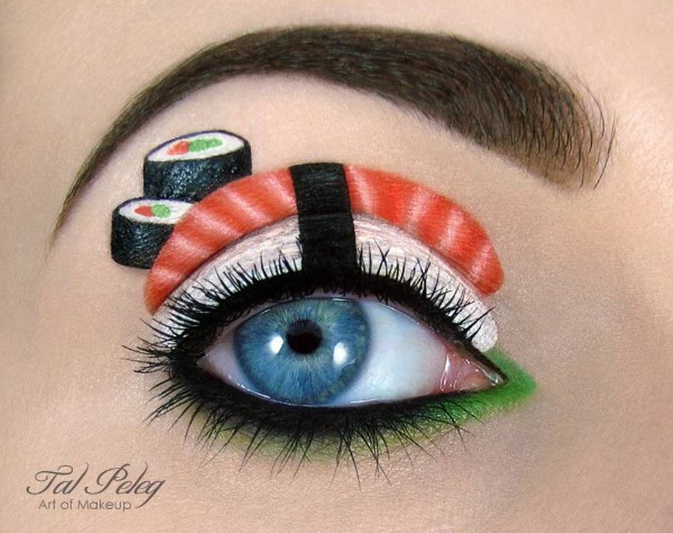 drum eye makeup art by scarlet moon