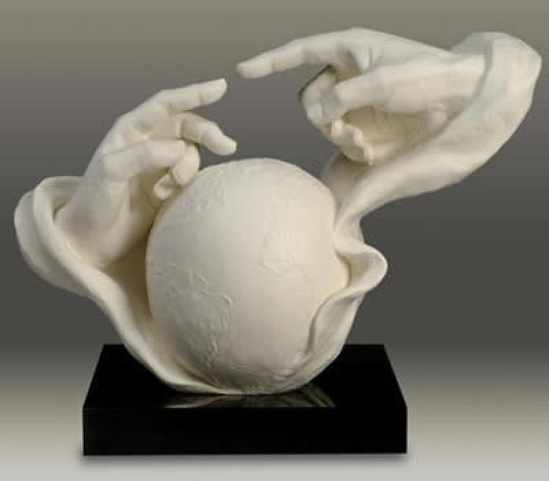 hand creative sculptures by gayalord ho