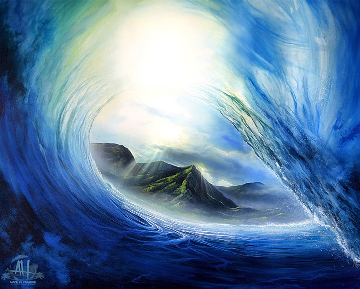 13 realistic ocean paintings by ashton howard