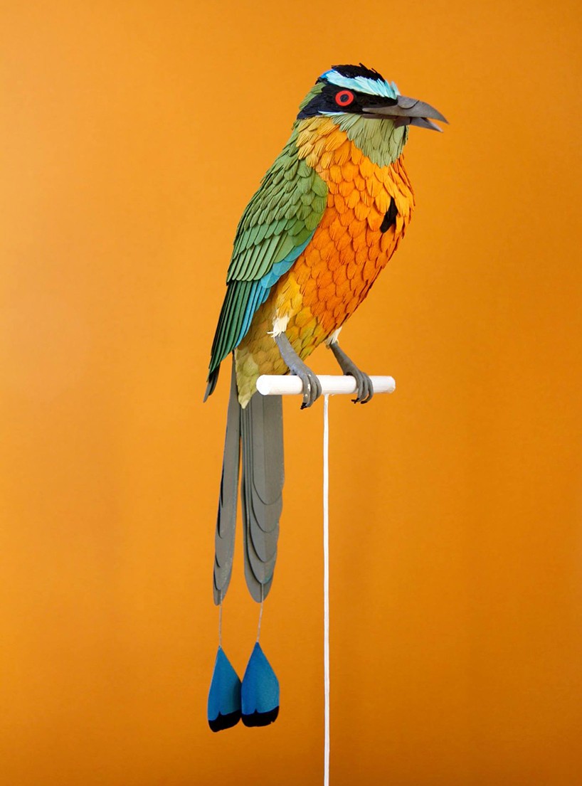14 bird paper sculptures by diana 0