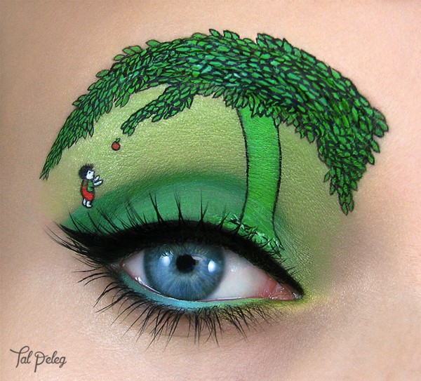 giving tree makeup art by scarlet moon