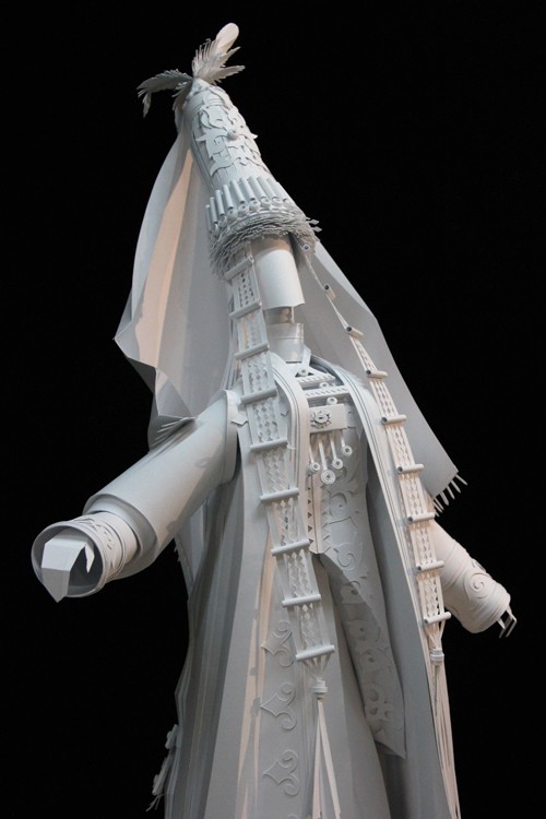17 woman paper sculptures by asya kozina