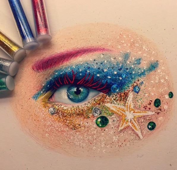 eye color pencil drawings by elcy faddoul