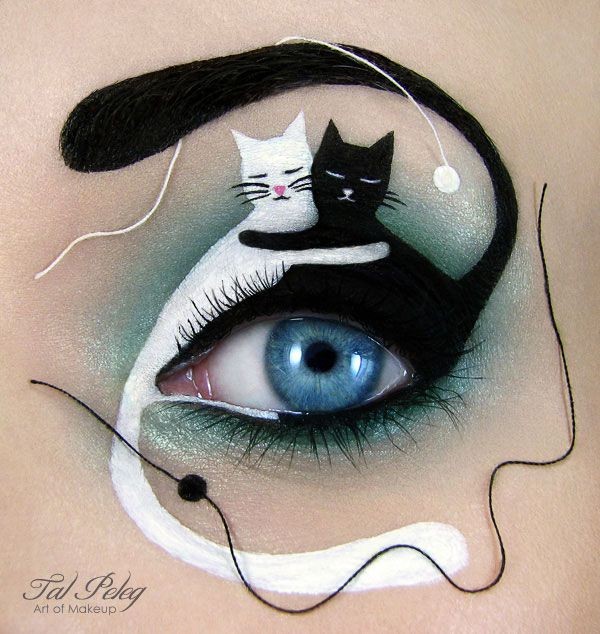 cats eye makeup art by scarlet moon