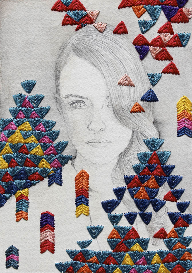 creative embroidery by izziyana suhaimi