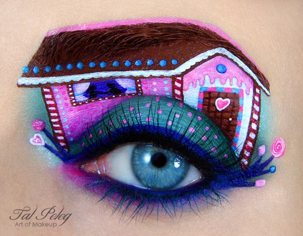 house eye makeup art by scarlet moon