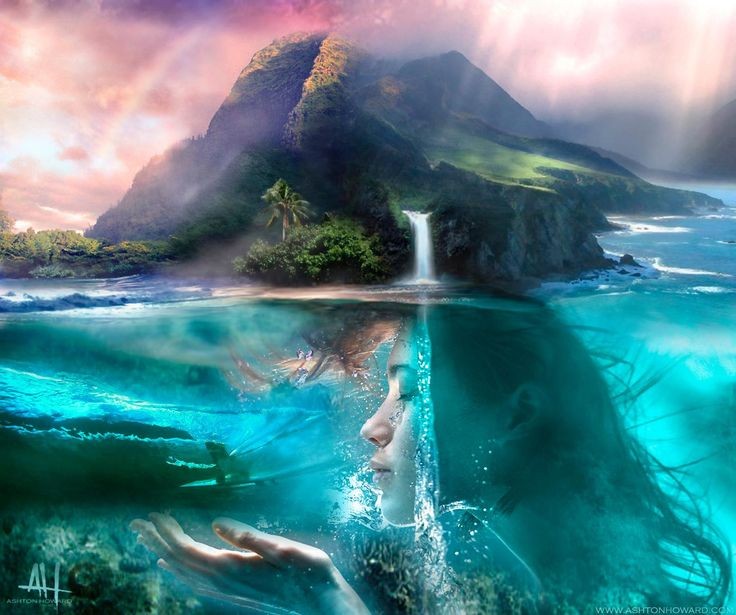 realistic ocean paintings by ashton howard