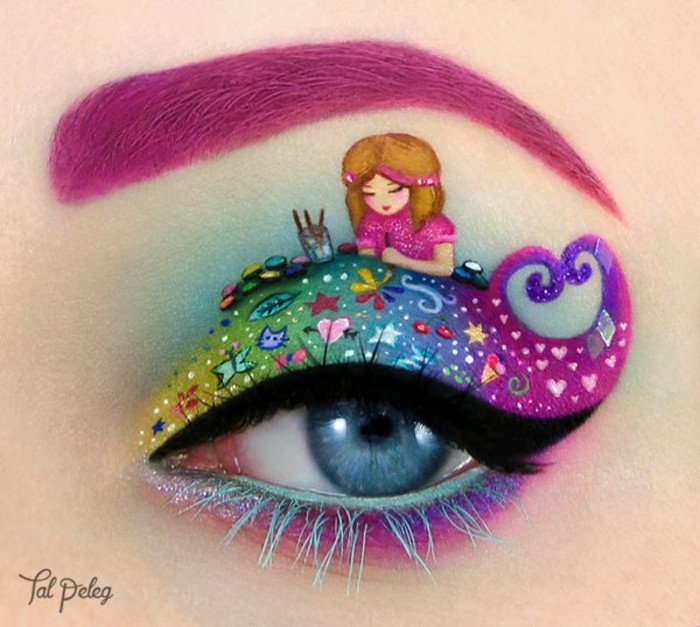 8 baby eye makeup art by scarlet moon