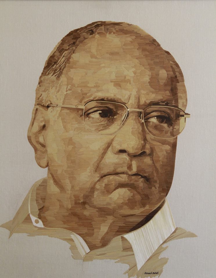 sharad pawar creative portrait artworks
