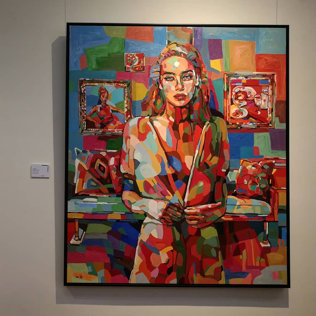 14 painting woman abstract noemi safir