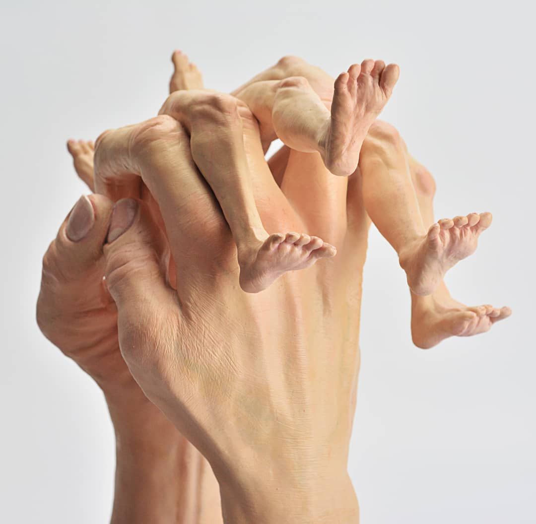 14 creative human sculpture hands by alessandro boezio