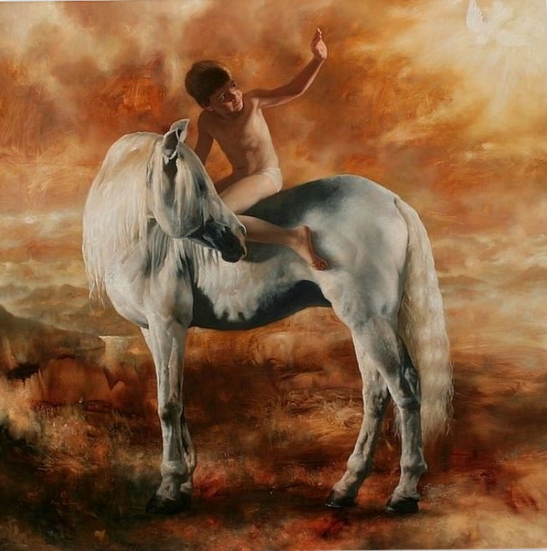 oil painting by arsen kurbanov
