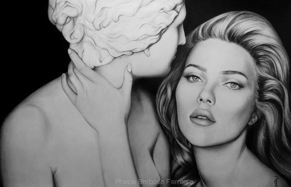 pencil drawing by phelipe barbosa