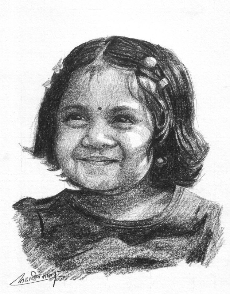 pencil drawings by sadashiv atmaram sawant