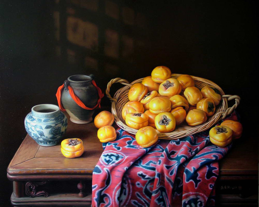 oil paintings by wu jiali