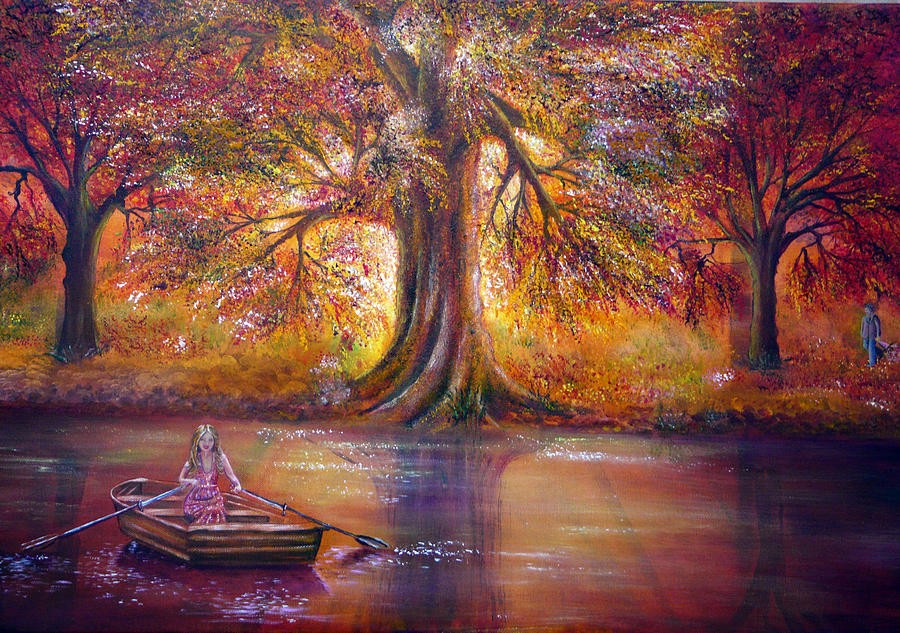 meeting place colorful nature paintings by ann marie bone