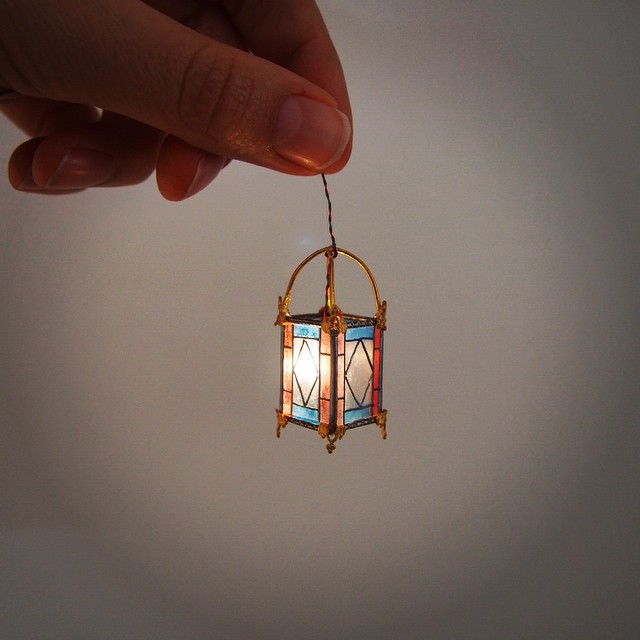 19 bulb miniature sculptures by emily boutard