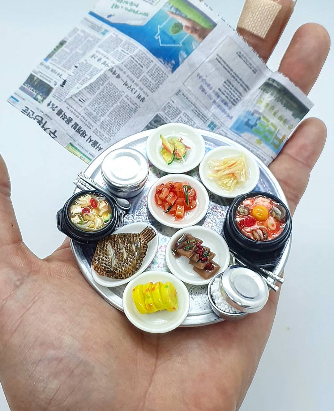 12 sculpture miniature food sunny miniworld